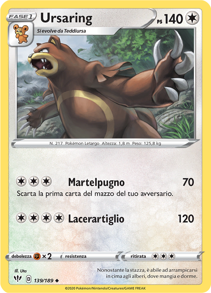 Ursaring (Reverse Holo)