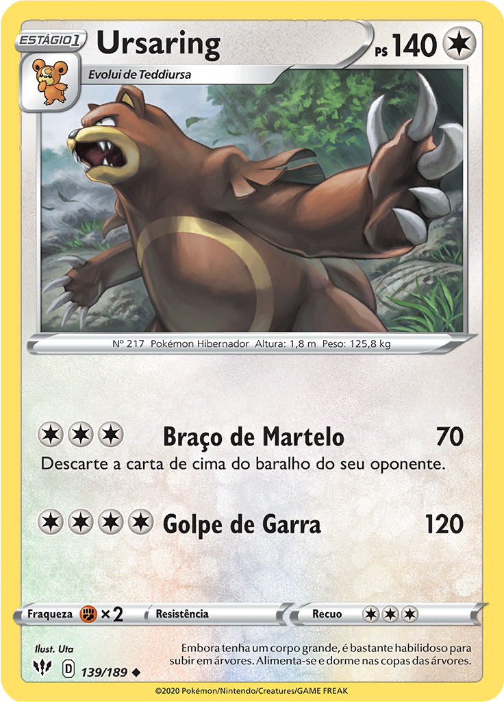 Ursaring (Reverse Holo)