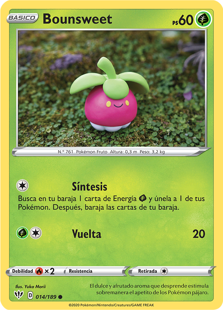 Bounsweet (Reverse Holo)