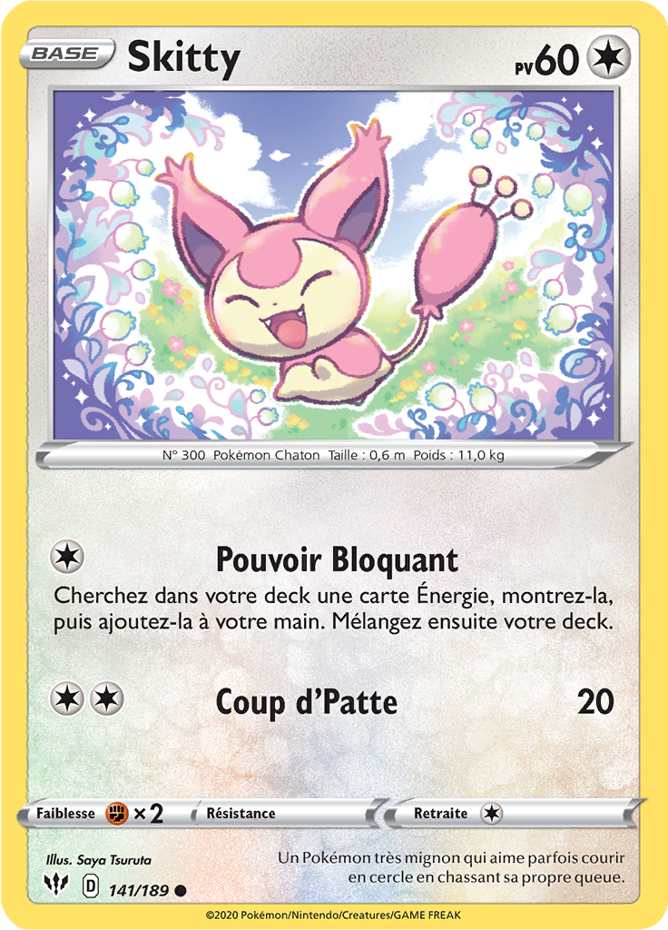 Skitty (Reverse Holo)