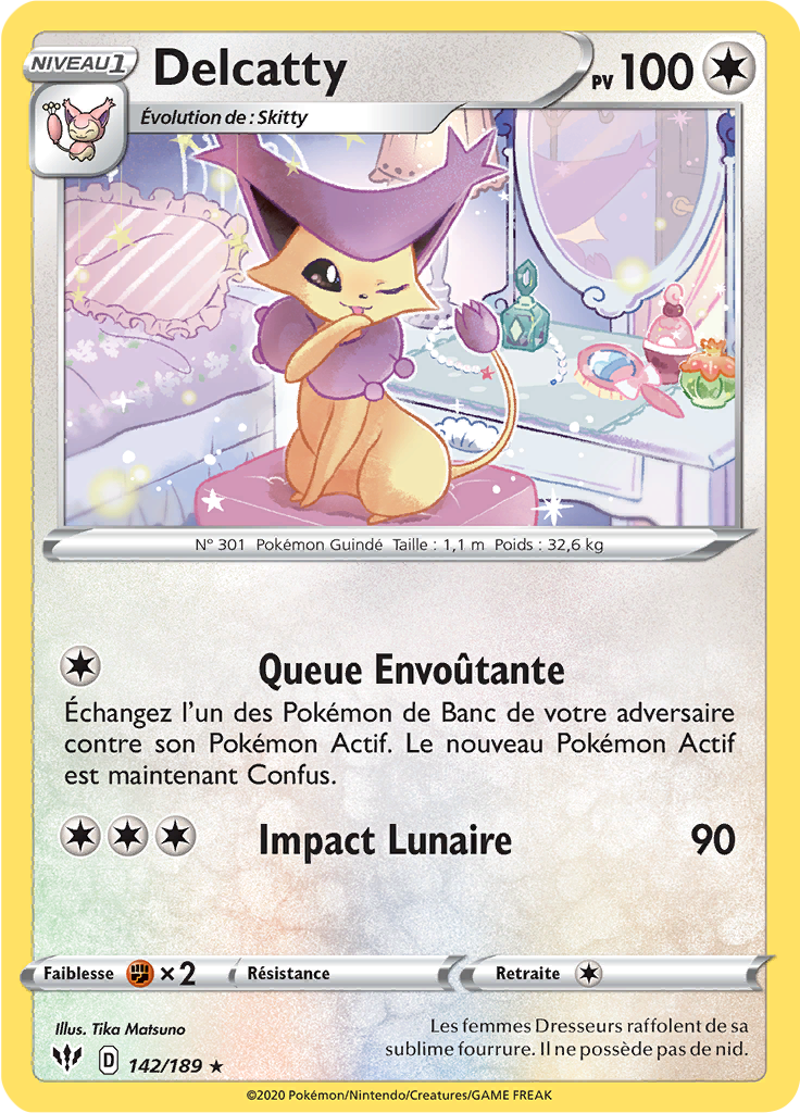 Delcatty (Reverse Holo)