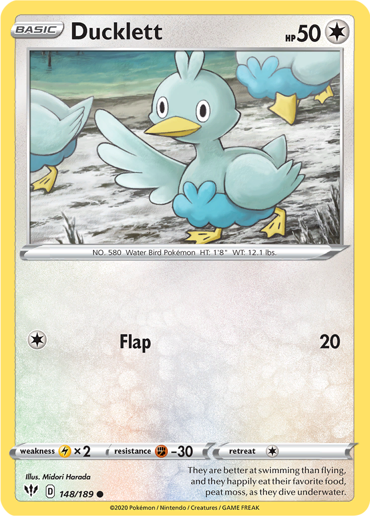 Ducklett (Reverse Holo)