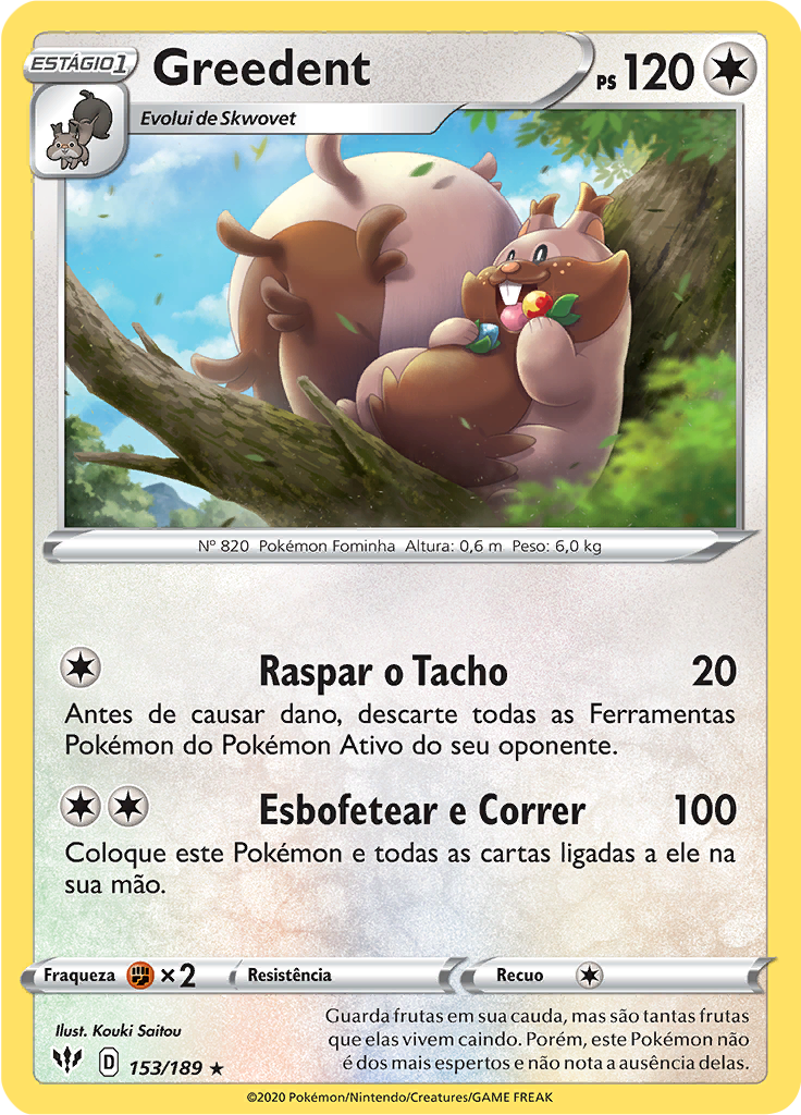 Greedent (Reverse Holo)