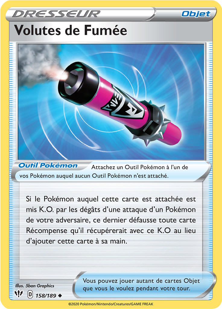 Volutes de Fumée (Reverse Holo)