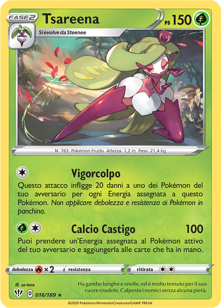 Tsareena (Reverse Holo)