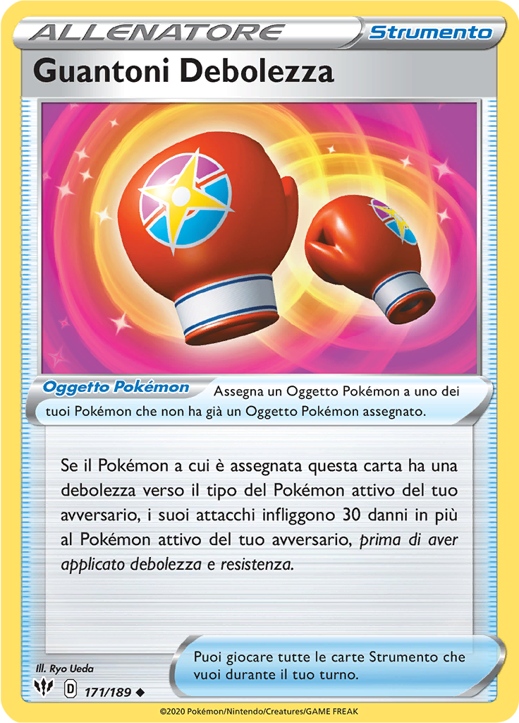 Guantoni Debolezza (Reverse Holo)