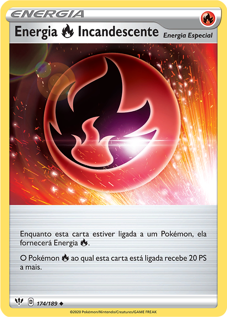 Energia Fire Incandescente (Reverse Holo)