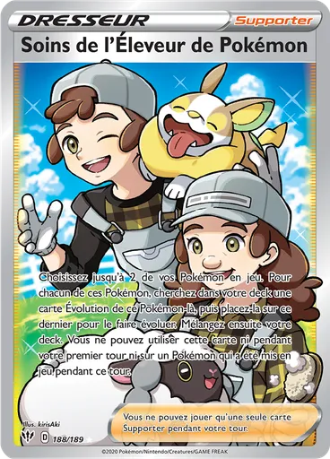 Soins de l'Éleveur de Pokémon