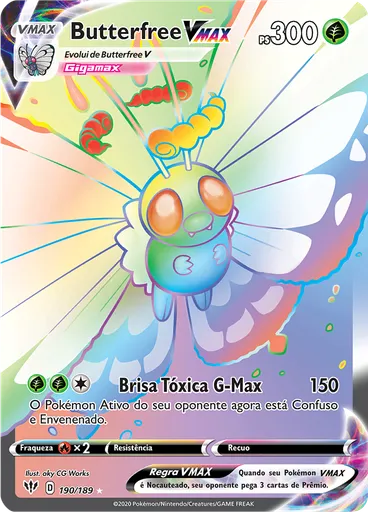 Butterfree VMAX — Escuridão Incandescente