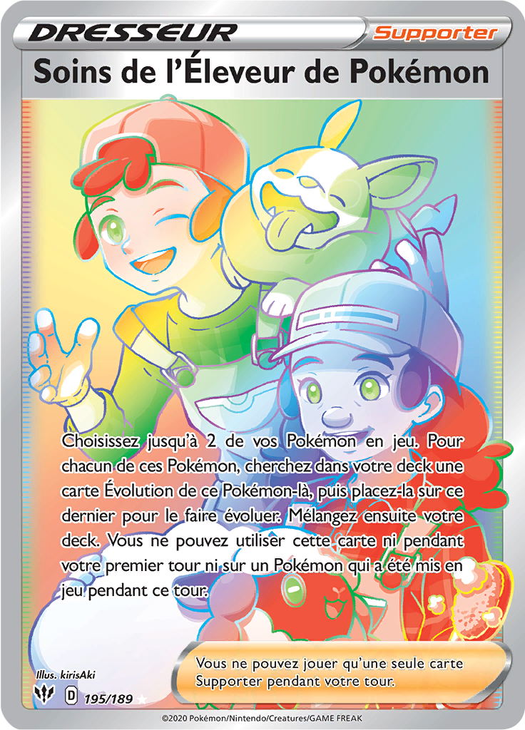 Soins de l'Éleveur de Pokémon