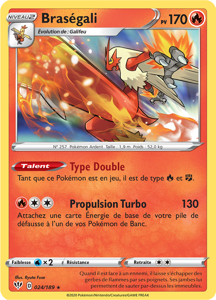 Braségali (Reverse Holo)
