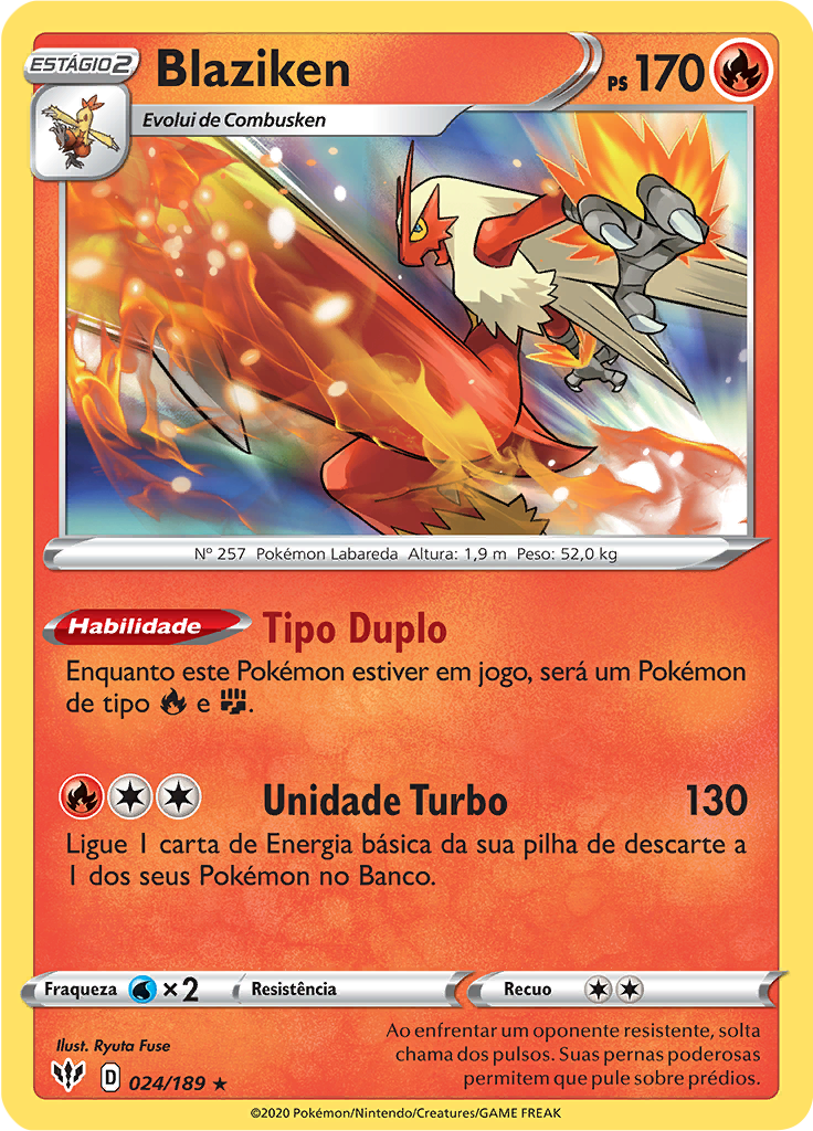 Blaziken (Reverse Holo)