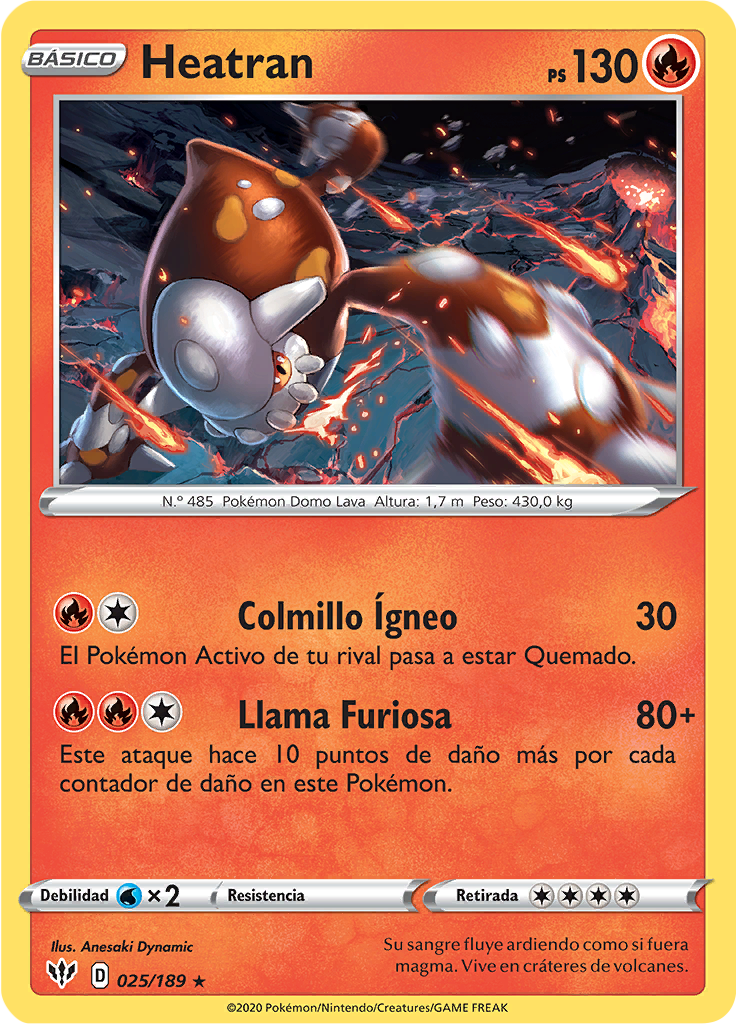 Heatran (Reverse Holo)