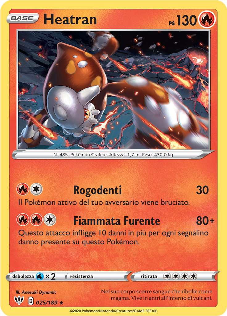 Heatran (Reverse Holo)