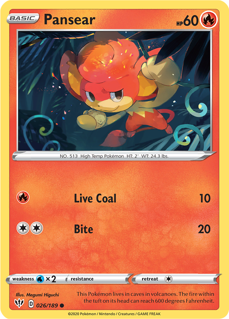 Pansear (Reverse Holo)