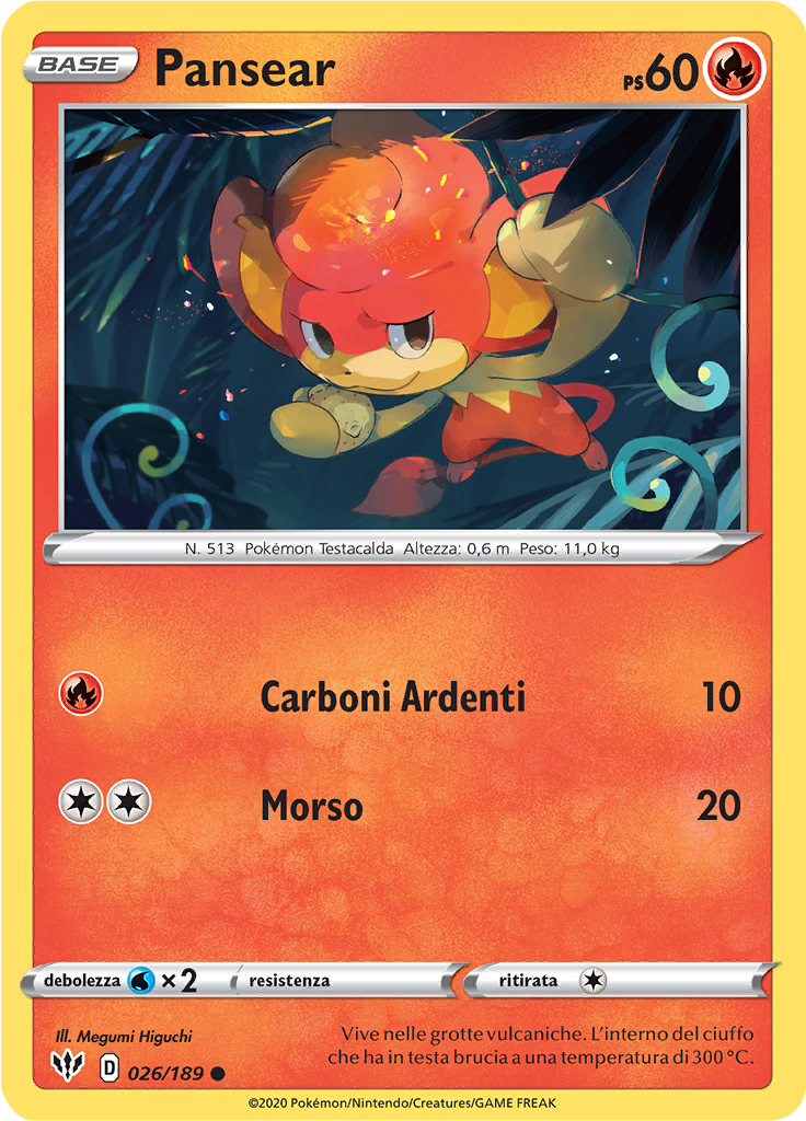 Pansear (Reverse Holo)