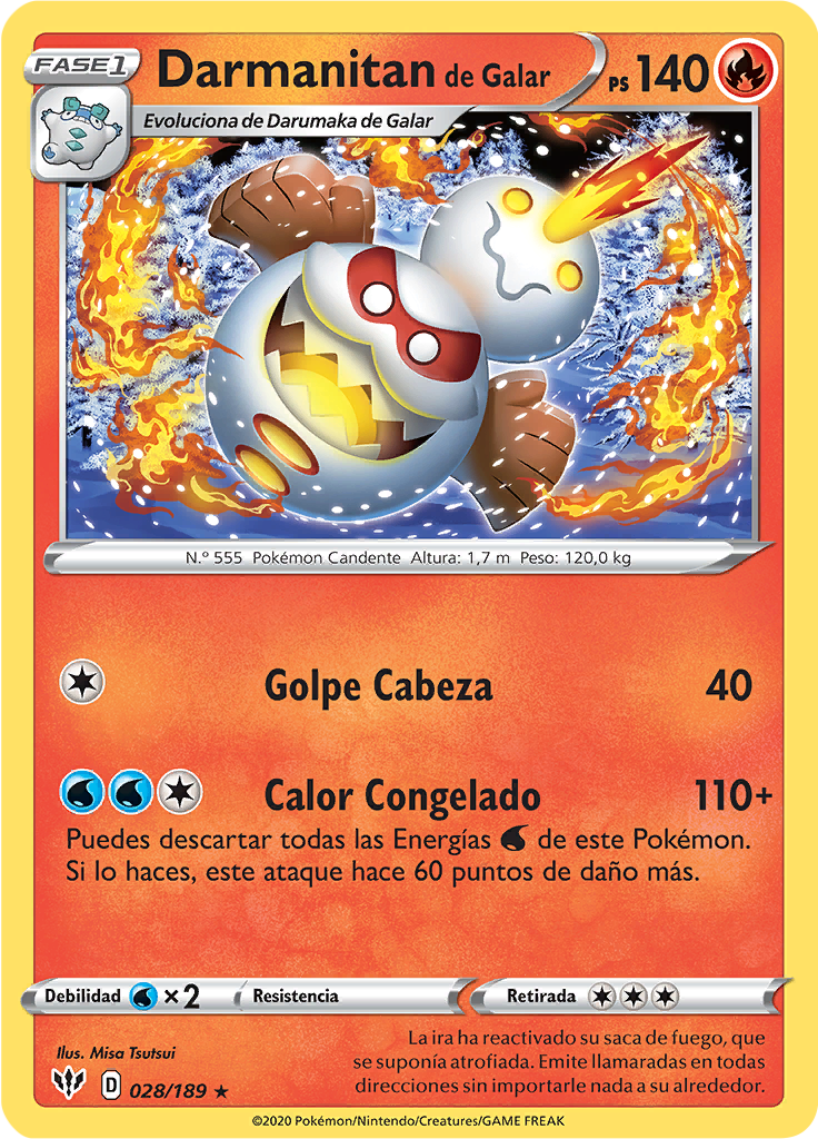 Darmanitan de Galar