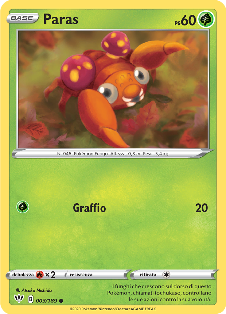Paras (Reverse Holo)