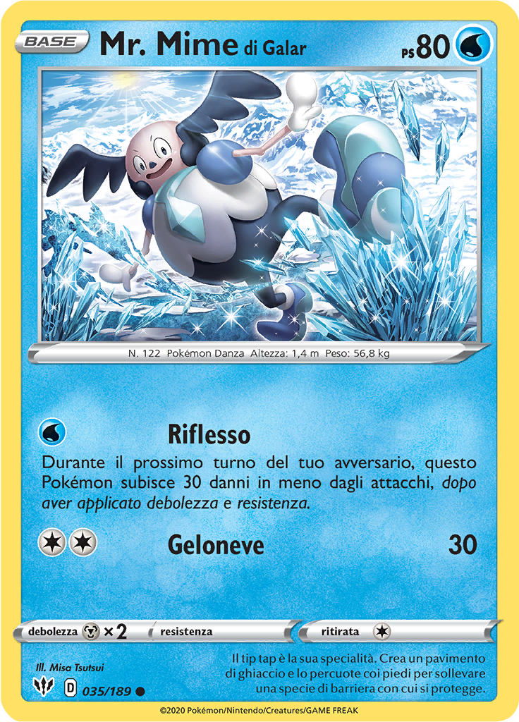 Mr. Mime di Galar (Reverse Holo)