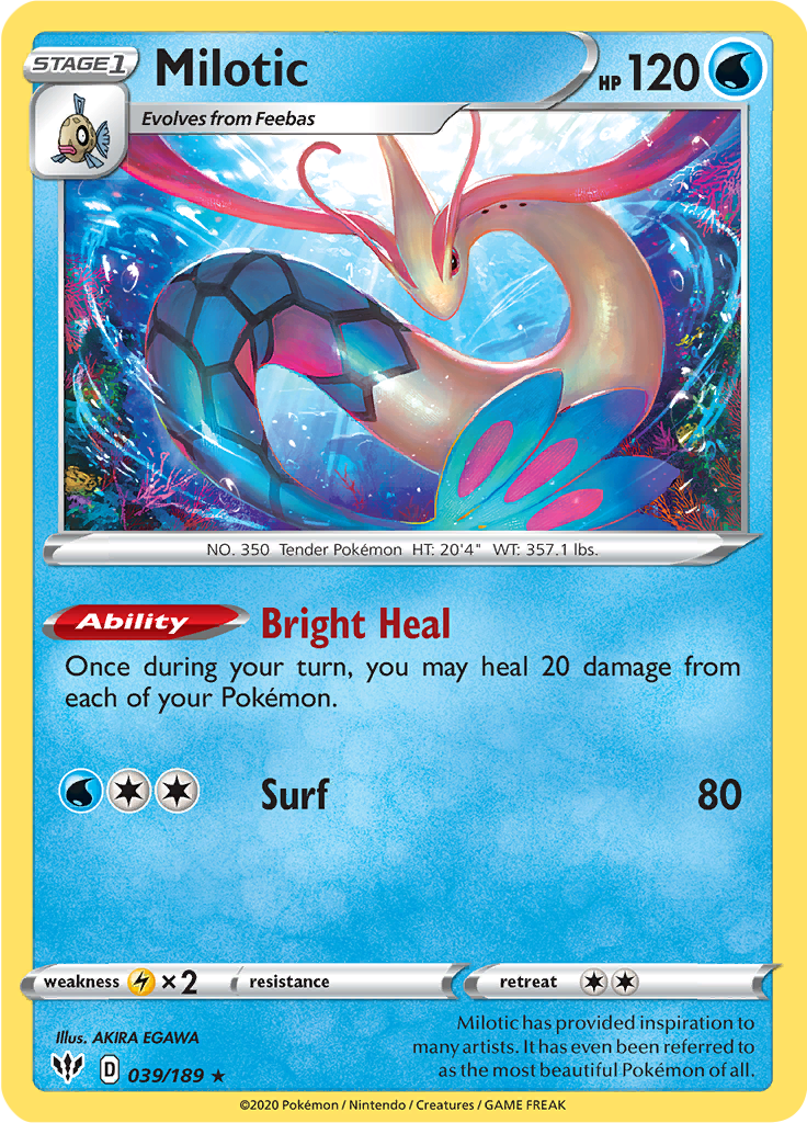 Milotic (Reverse Holo)