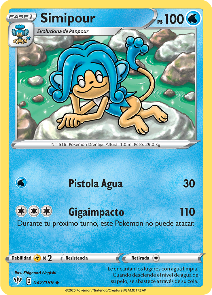 Simipour (Reverse Holo)