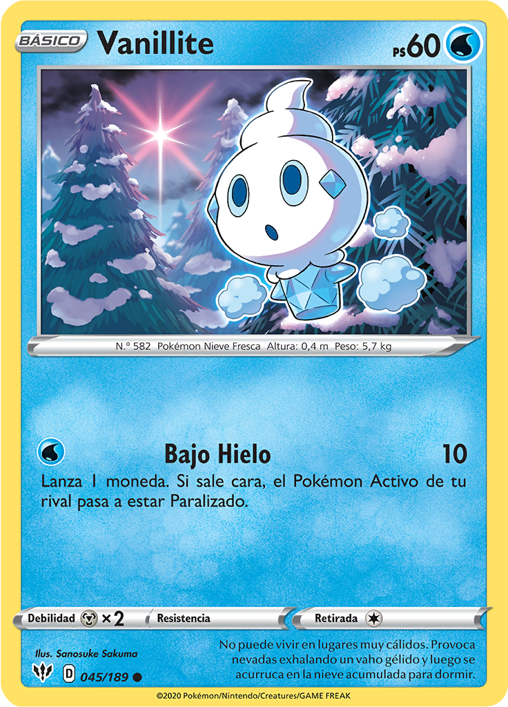 Vanillite (Reverse Holo)