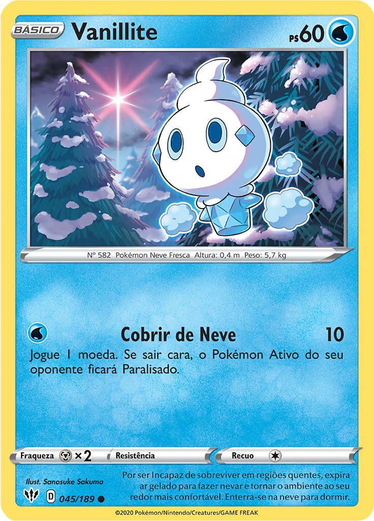 Vanillite (Reverse Holo)
