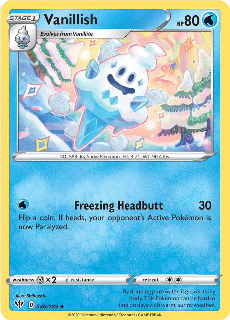 Vanillish (Reverse Holo)