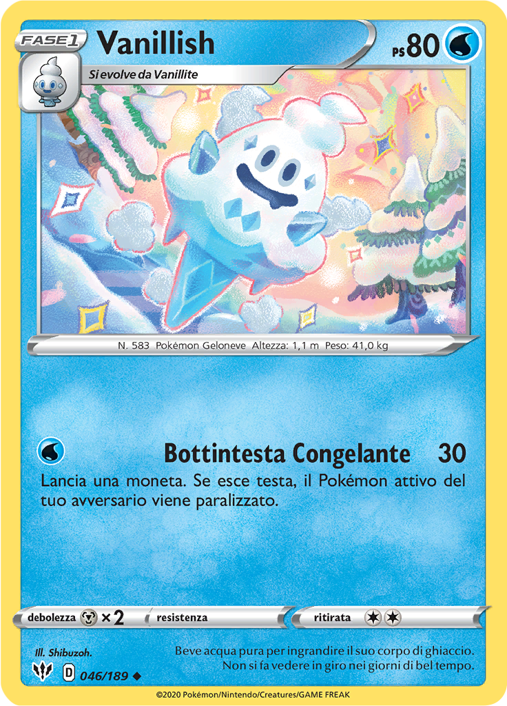 Vanillish (Reverse Holo)