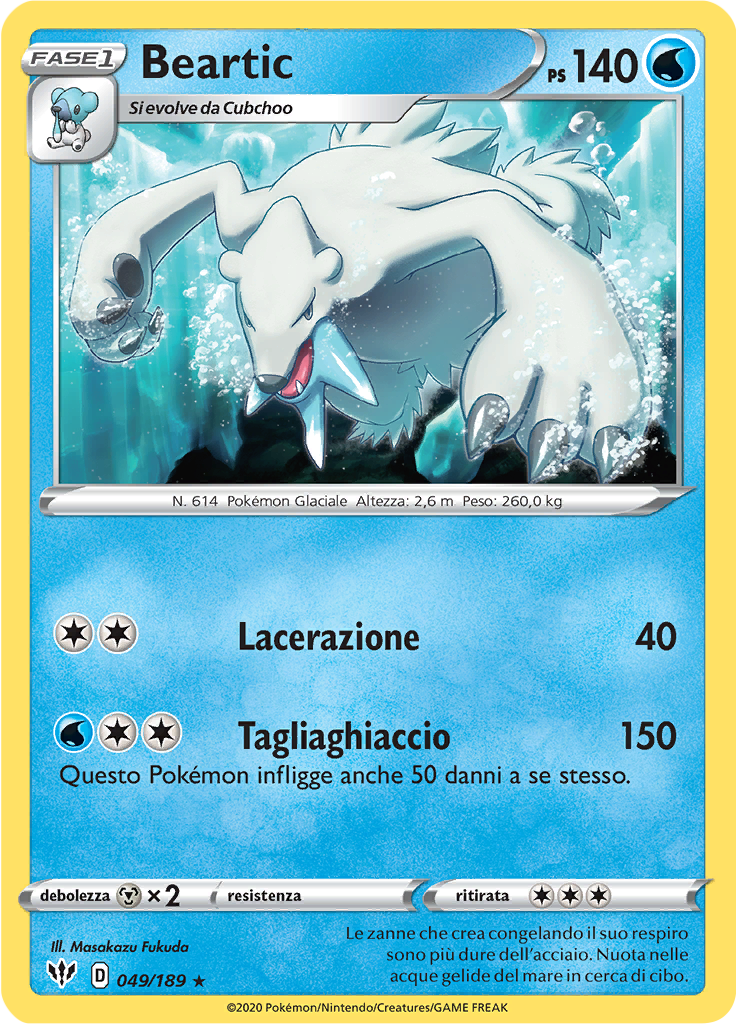 Beartic (Reverse Holo)