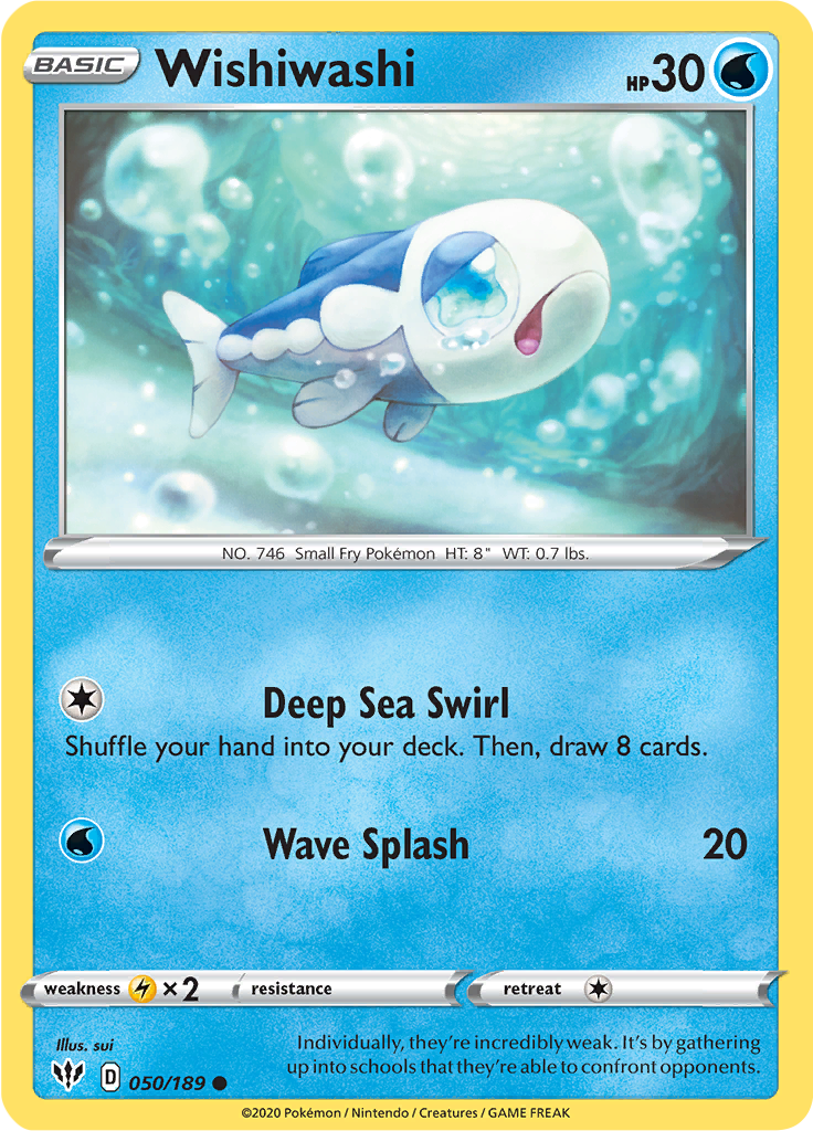 Wishiwashi (Reverse Holo)