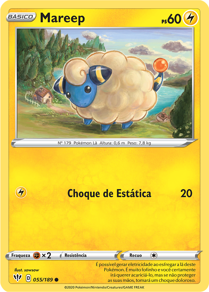 Mareep (Reverse Holo)