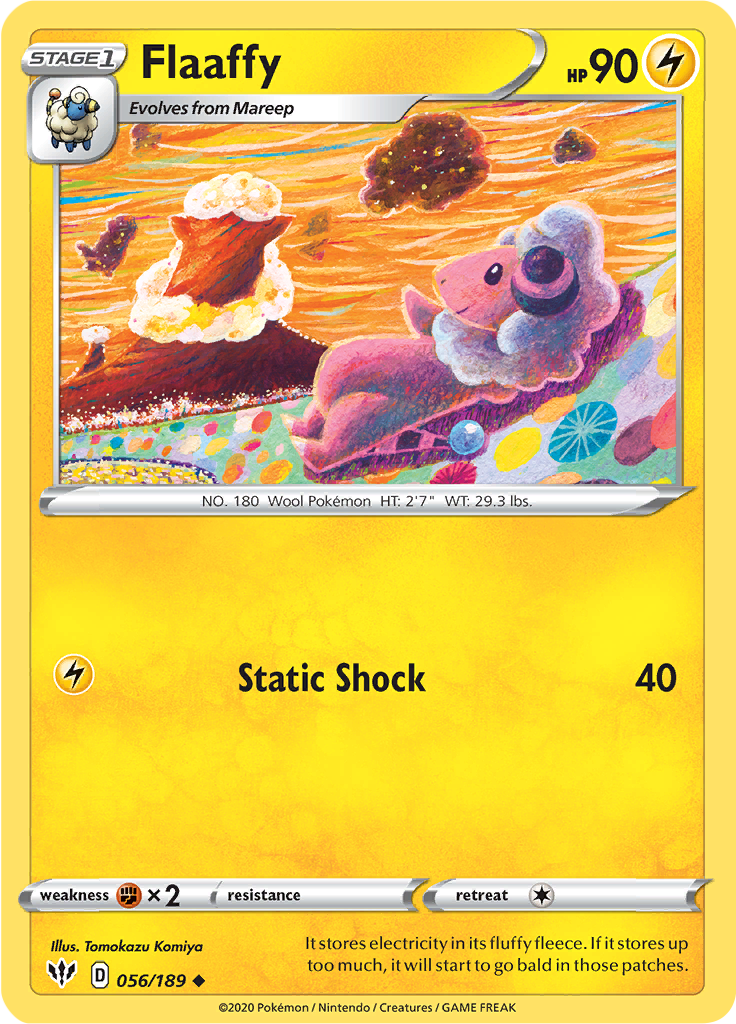 Flaaffy (Reverse Holo)