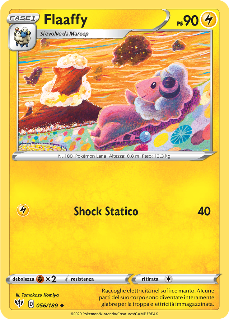 Flaaffy (Reverse Holo)