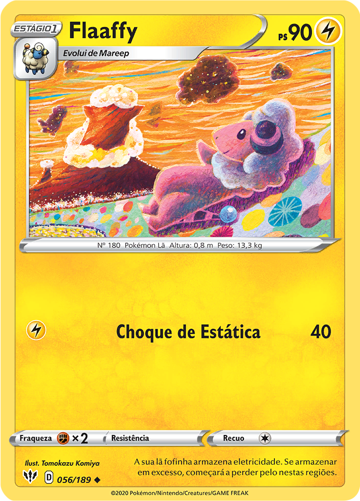Flaaffy (Reverse Holo)