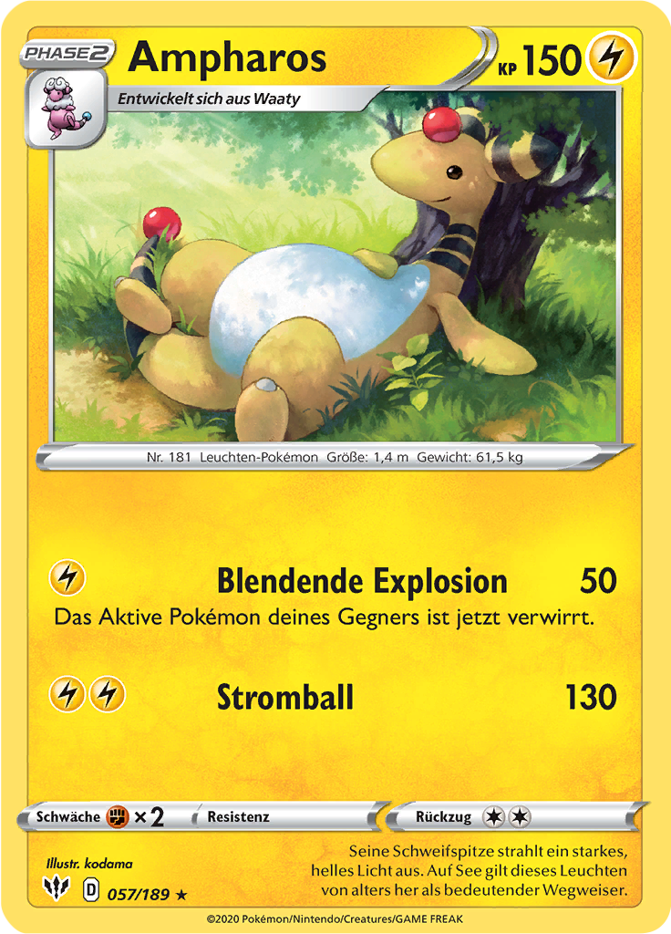 Ampharos (Reverse Holo)