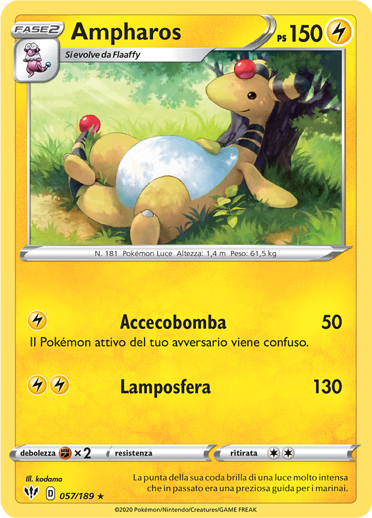 Ampharos (Reverse Holo)