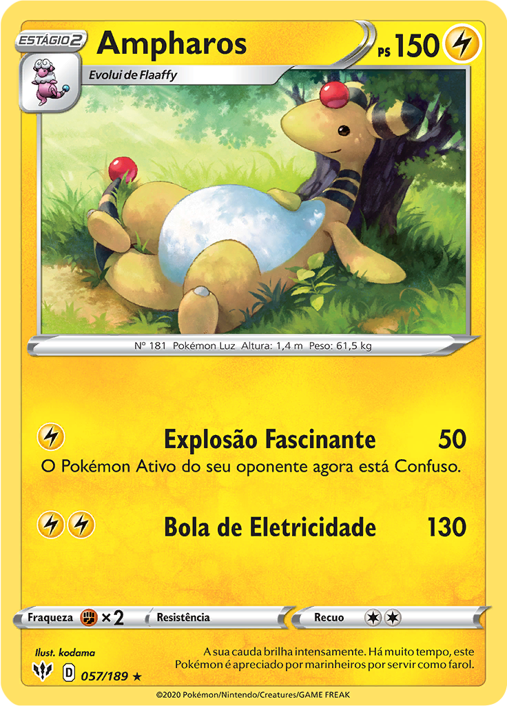 Ampharos (Reverse Holo)