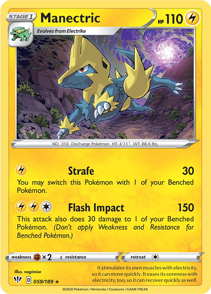 Manectric (Reverse Holo)
