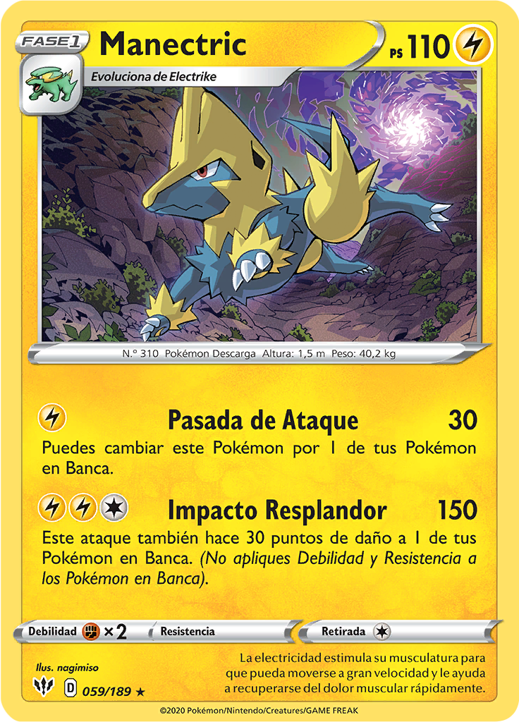 Manectric (Reverse Holo)
