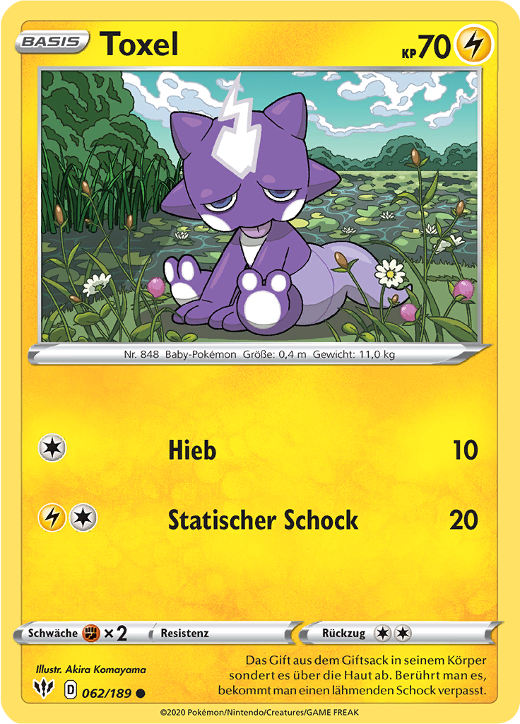 Toxel (Reverse Holo)