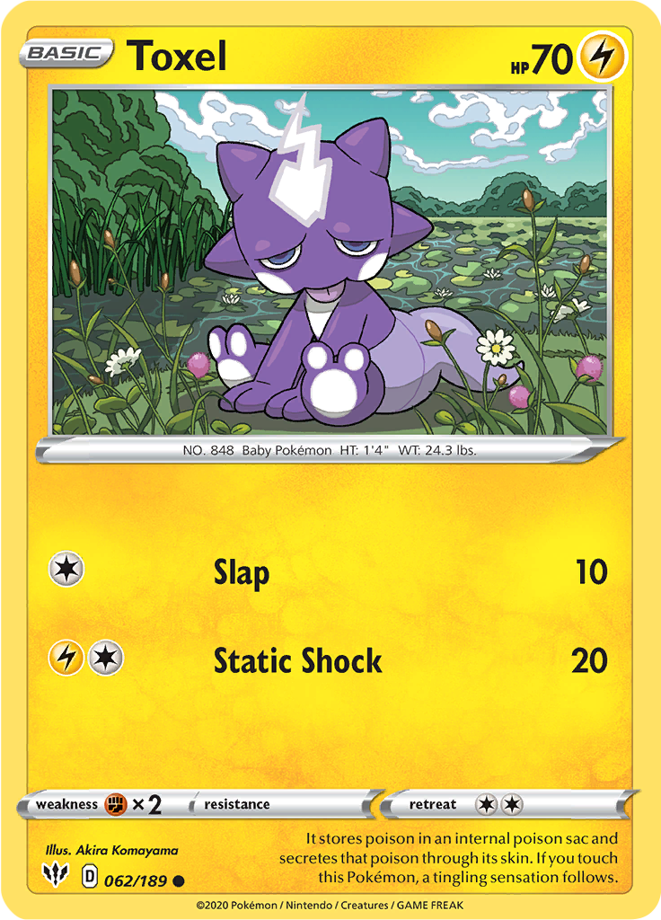 Toxel (Reverse Holo)