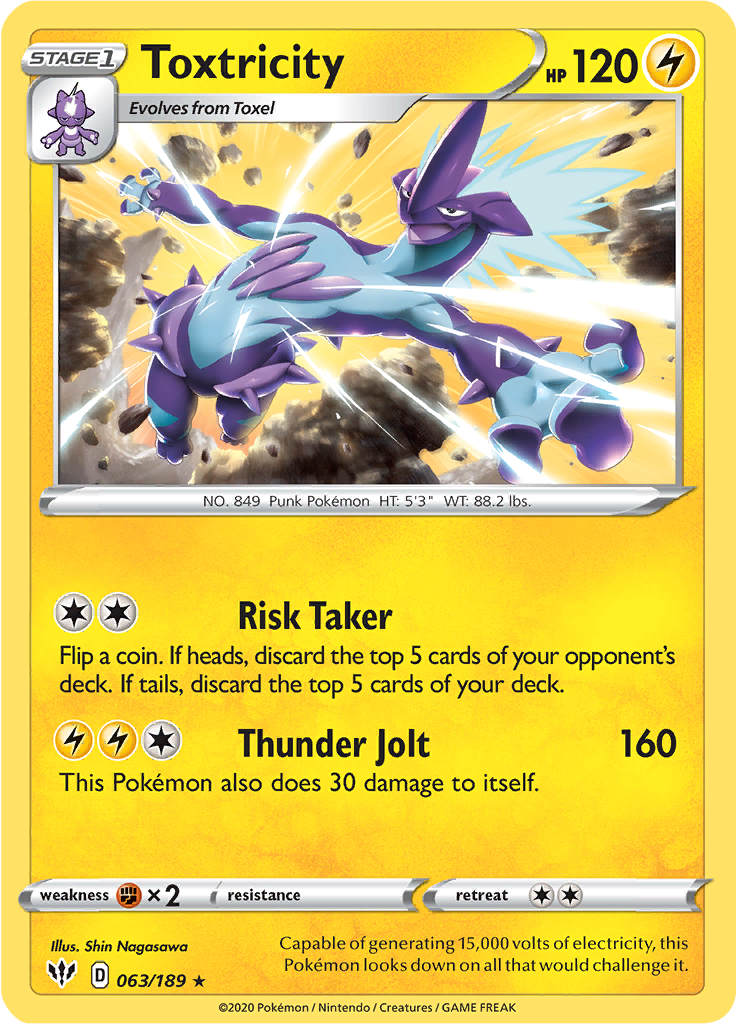 Toxtricity (Reverse Holo)