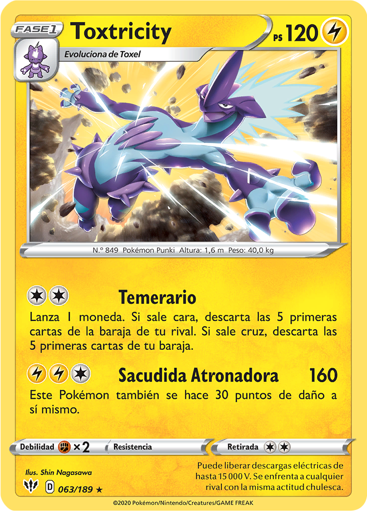 Toxtricity (Reverse Holo)