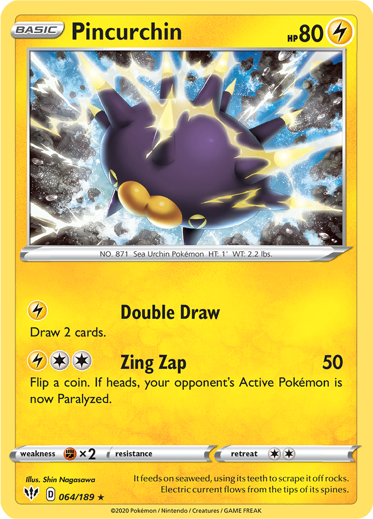 Pincurchin (Reverse Holo)