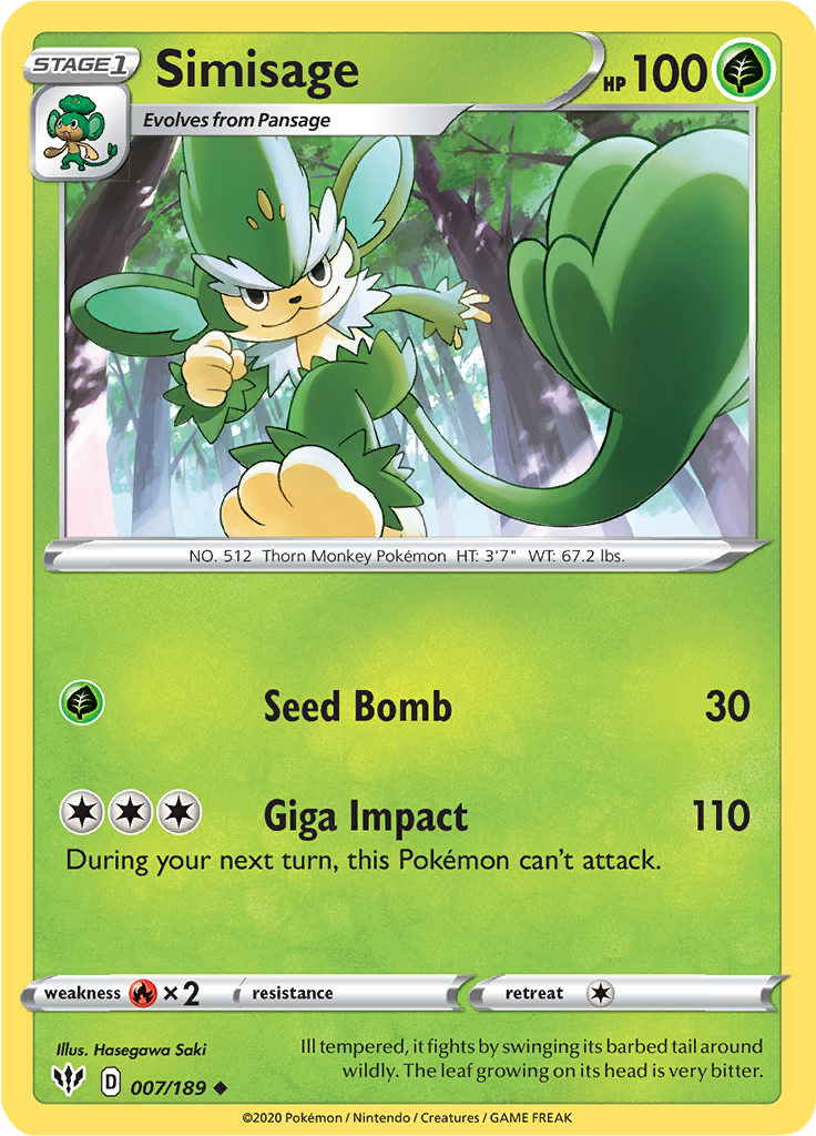 Simisage (Reverse Holo)