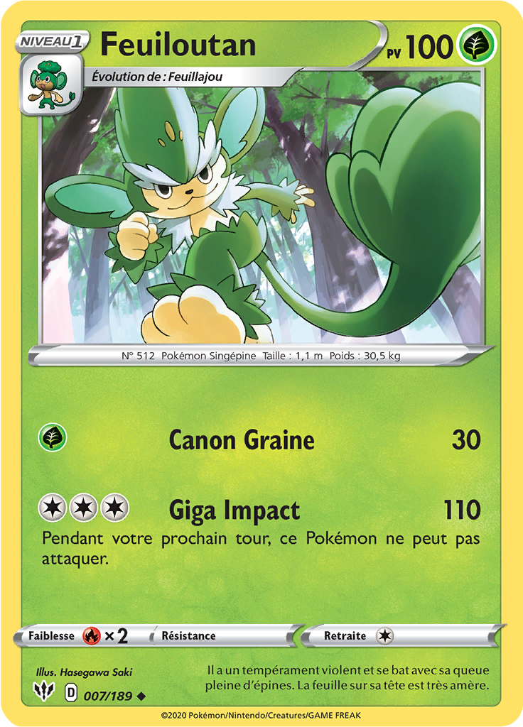 Feuiloutan (Reverse Holo)