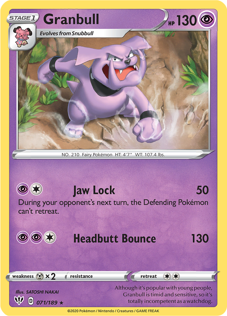 Granbull (Reverse Holo)