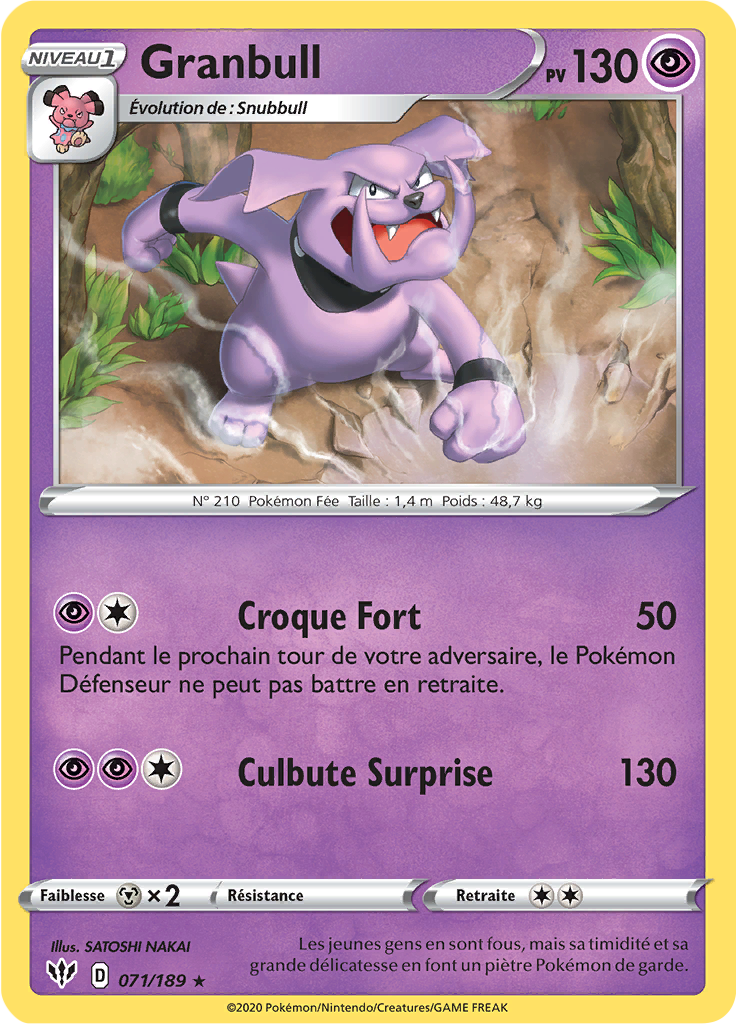 Granbull (Reverse Holo)