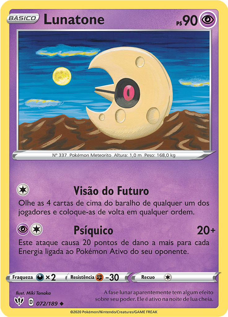 Lunatone (Reverse Holo)